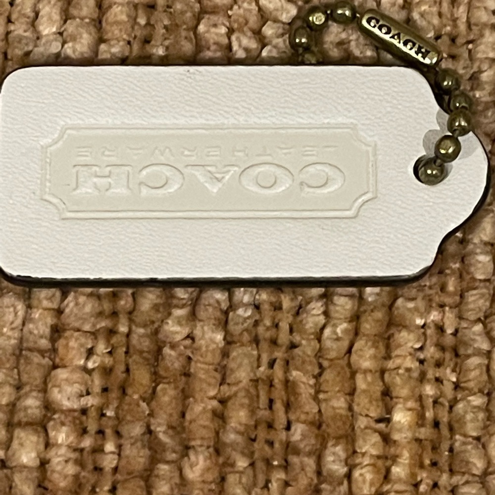 NEW... CHALK COACH Double Sided… EMBOSSED HANG TAG  $22 - Picture 7 of 7